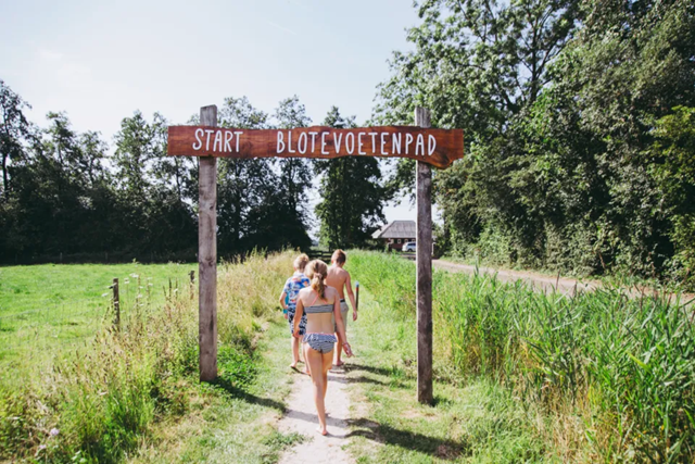 Blotevoetenpad Groningen Opende Theetuin Blotevoetenhof