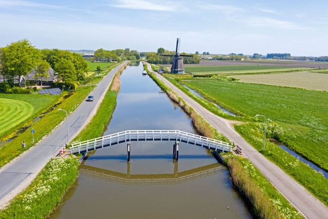 Het Noord Hollandpad Van Texel Naar Het Gooi: Obdam brug