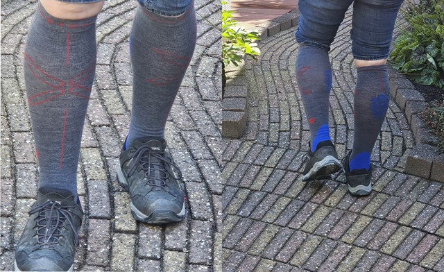 Jacques Van Der Aart Teste Compressiesokken STOX Energy Socks