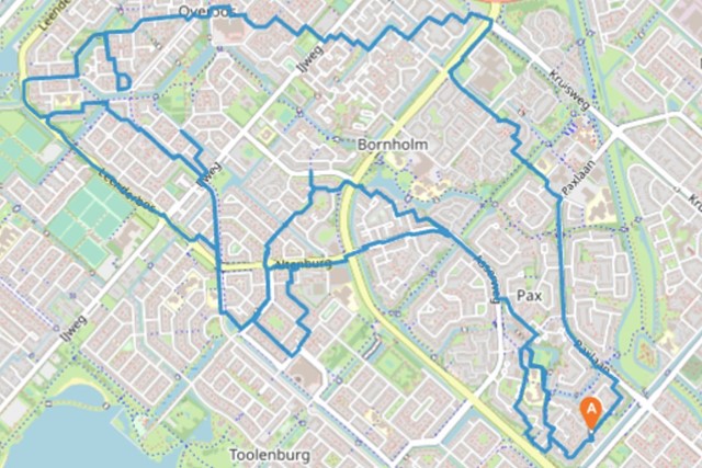 GPS-art maakt wandelen meer fun