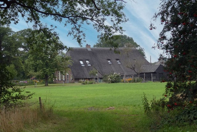 Landgoedwandelingen Banjeren Door Het Coulissenlandschap Van Landgoed Eerde; Saksische boerderij