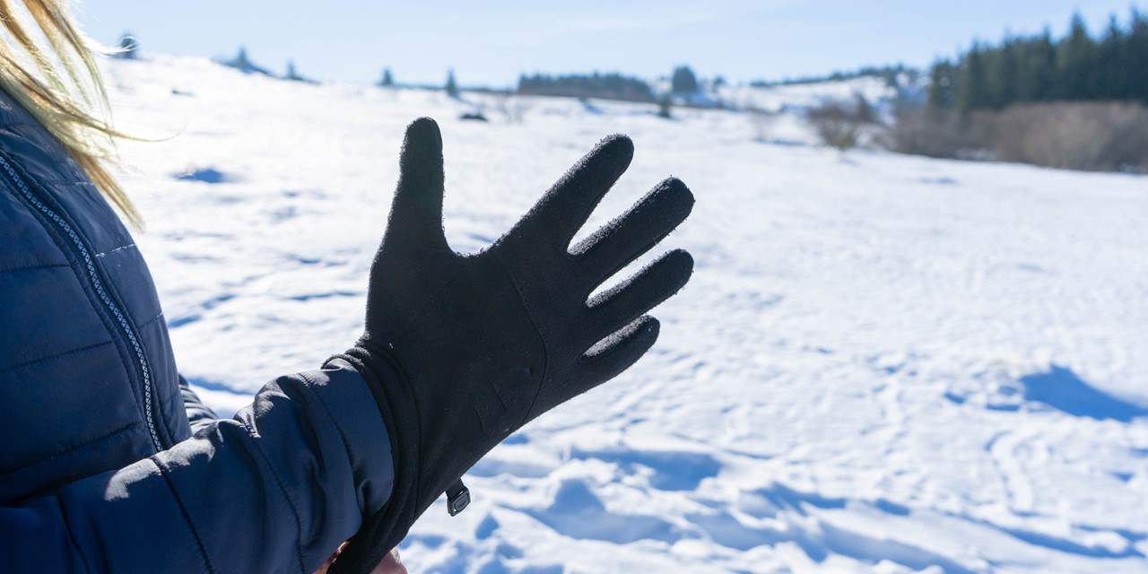 Handschoenen voor wandelaars - winter