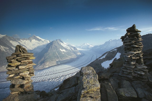 Rond de Bettmer- en Eggishorn Gletsjerbeleving met spectaculaire vergezichten