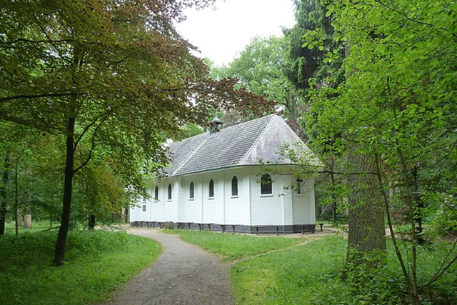 Trage Tocht Landgoed Baest Kapel Van De Heilige