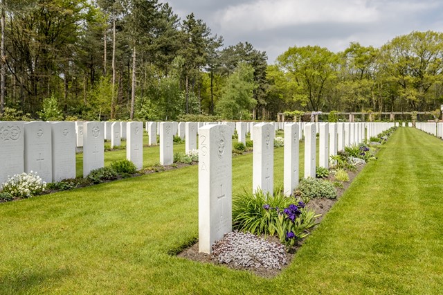 Militaire begraafplaats bij Bergen op Zoom