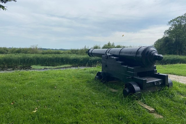 Tussen stad en groen: van de Bossche stadswallen naar Vughtse Lunetten; kanon Bossche Broek