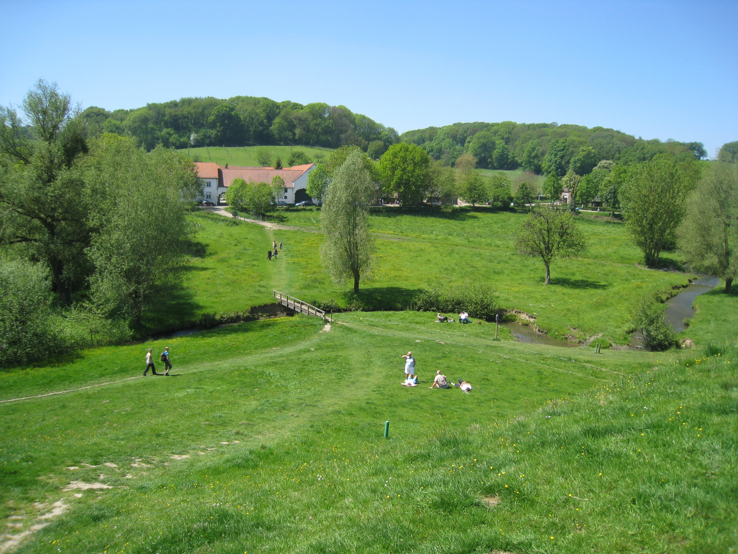 Het Krijtlandpad Slingeren Door Het Heuvelland Van Zuid Limburg - Wandel