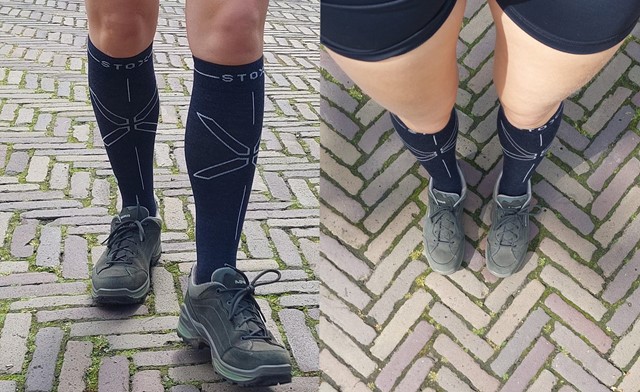 Fleur Valk Test De Compressiesokken Van STOX Energy Socks (2)