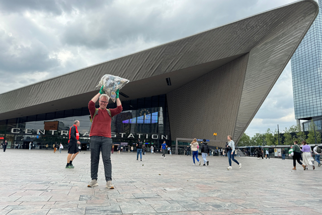 Plandelman Ontmoet Zwerfie Rotterdam: Afval Station