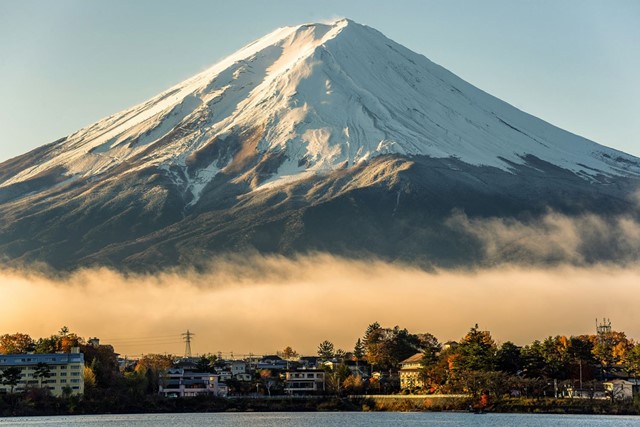 Mount Fuji op bijna 3800 meter hoogte